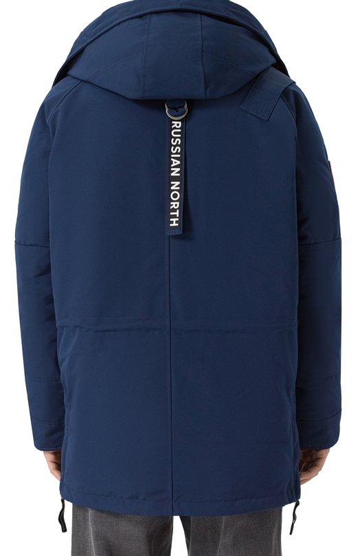 Пуховик с меховой отделкой Arctic Explorer CHILL_NAVY Синий  CHILL_NAVY Фото 6