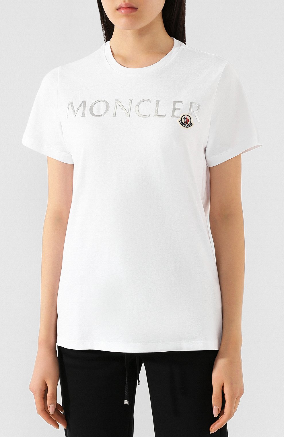 Хлопковая футболка MONCLER, арт. F1-093-8C715-10-V8094, фото 3