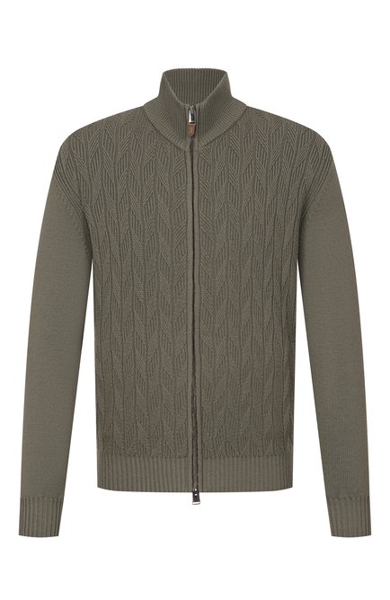 Мужской шерстяной кардиган CANALI, арт. C1221/MK02550