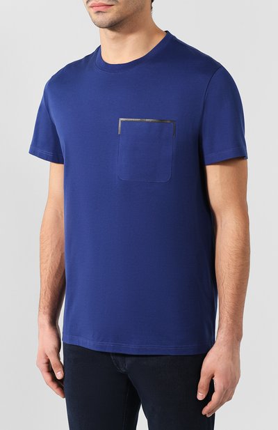 Хлопковая футболка BERLUTI, арт. R14JRS13-JACI, фото 3