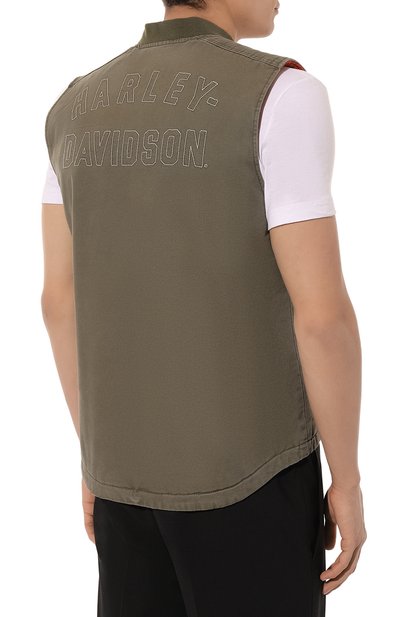 Хлопковый жилет HARLEY-DAVIDSON, арт. 97411-23VM, фото 4
