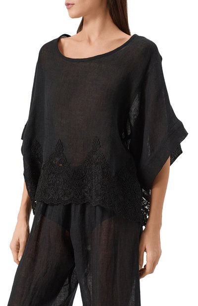 Топ и�зо льна и вискозы MAURIZIO, арт. W08462179, фото 3