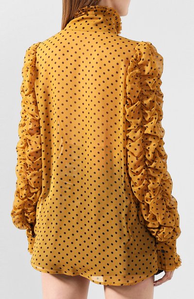 Шелковая блузка DRIES VAN NOTEN, арт. 201-10718-9410, фото 4