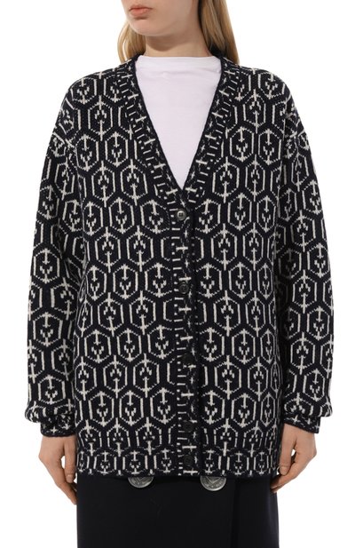 Шерстяной кардиган PRADA, арт. P25I31-1ZGD-F022X-212, фото 3