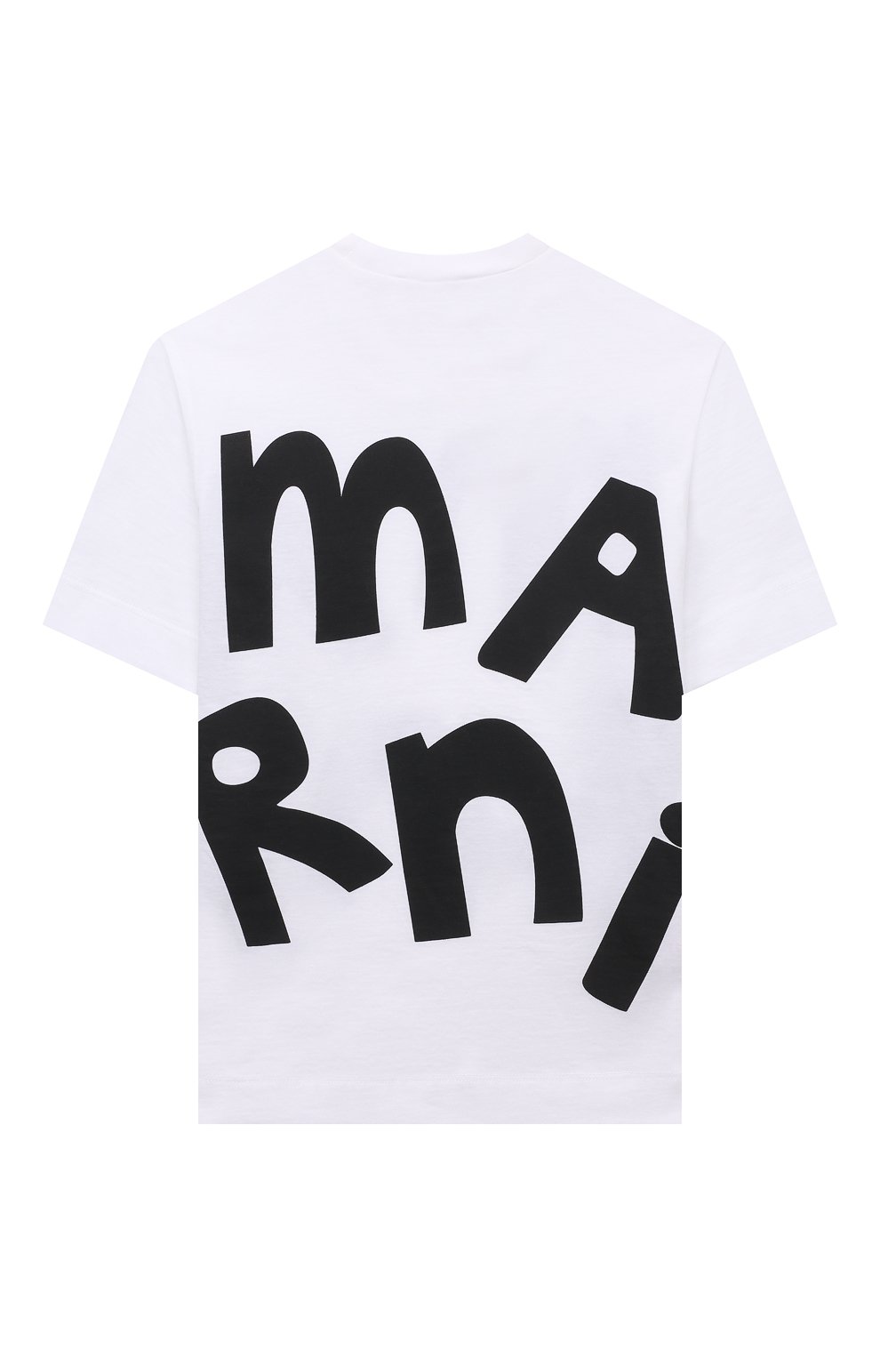 Хлопковая футболка MARNI, арт. M00456-M00H7, фото 2