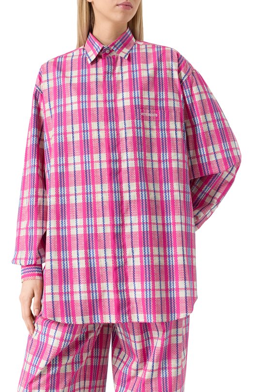 Хлопковая рубашка VETEMENTS 3