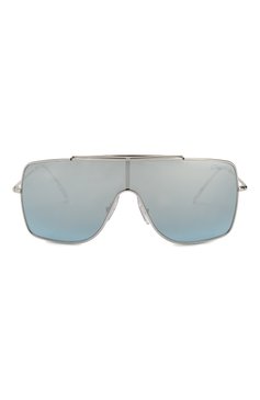 Женские солнцезащитные очки RAY-BAN серебряного цвета, арт. 3697-003/Y0 | Фото 2 (Кросс-КТ: С/з-унисекс; Региональные ограничения белый список (Axapta Mercury): Не проставлено, RU; Нос: Не проставлено; Тип очков: С/з; Статус проверки: Требуются правки, Проверена категория; Материал сплава: Проверено; Очки форма: Маска, D-форма; Оптика Гендер: оптика-унисекс)