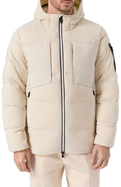 Пуховик BOSS GREEN кремового цвета по цене 69950 руб., арт. 50543963, фото 3 Пуховик BOSS GREEN, арт. 50543963, фото 3