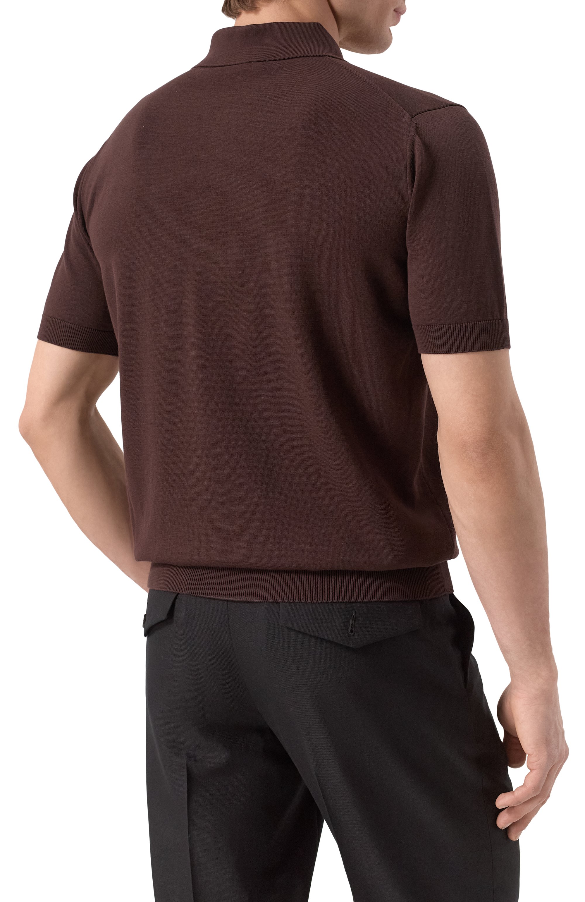 Хлопковое поло DOLCE & GABBANA, арт. GXZ02T/JBCFV, фото 4