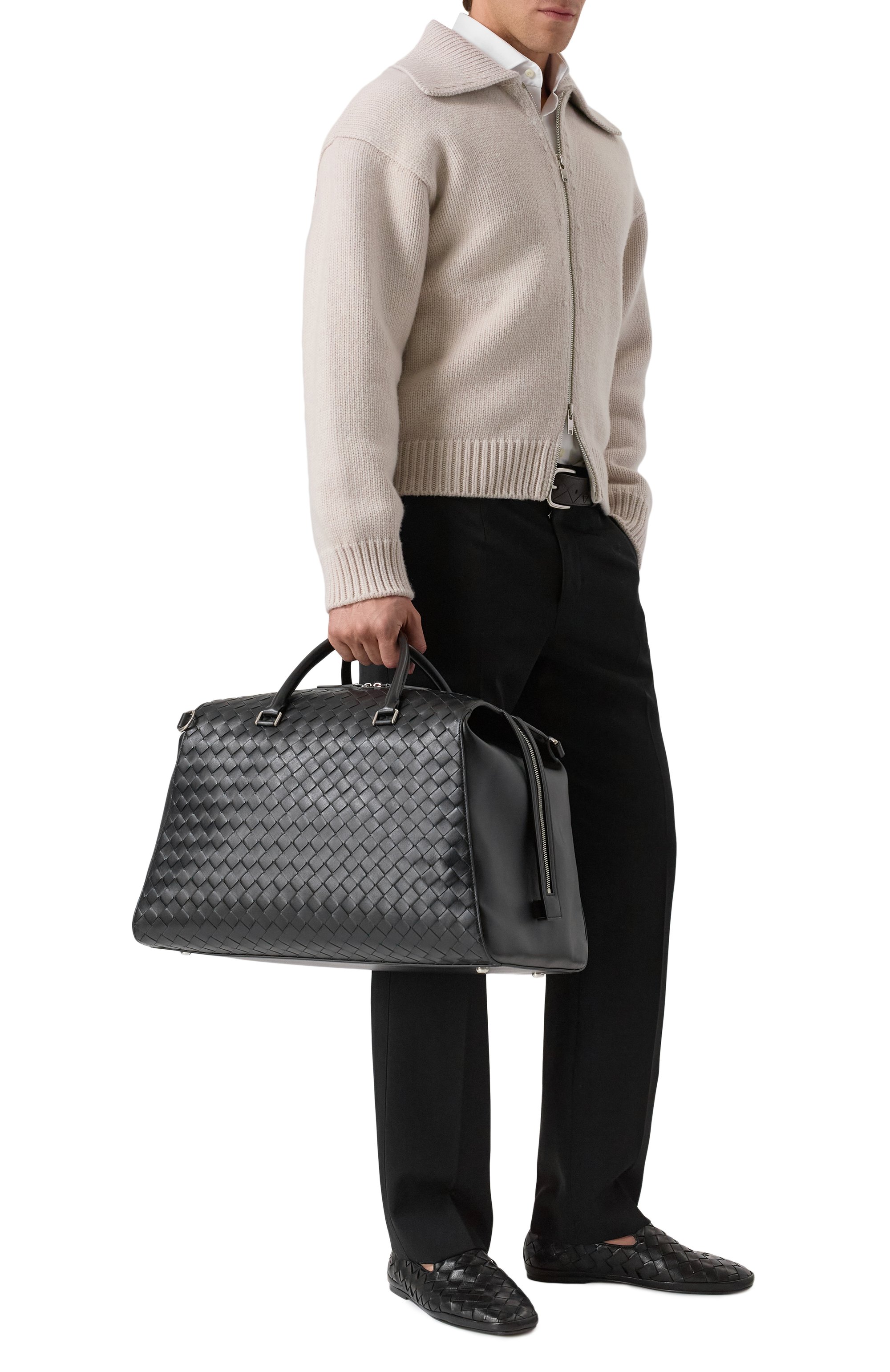 Сумка zip tape weekender BOTTEGA VENETA, арт. 815814/V2HL1, фото 7