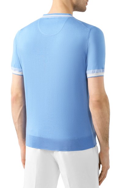 Джемпер из смеси хлопка и кашемира FIORONI, арт. MK20609A2, фото 4