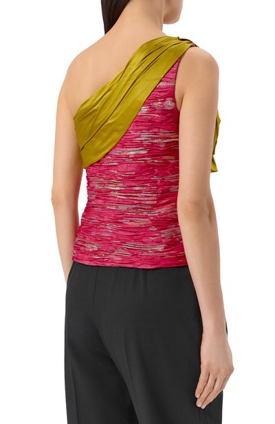 Шелковый топ VALENTINO, арт. 8B3AEBJ0/A1B, фото 4