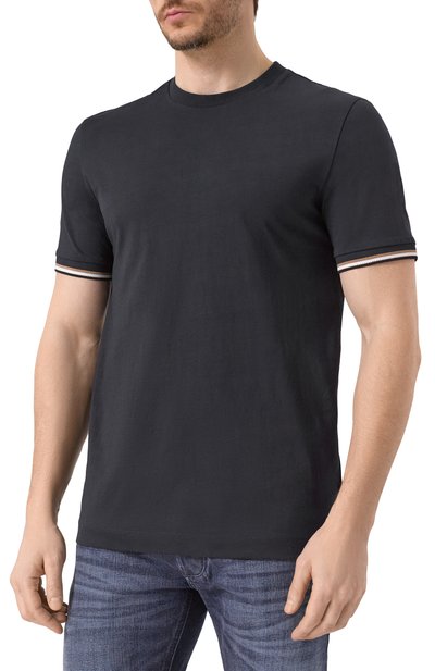 Хлопковая футболка BOSS, арт. 50501097, фото 3