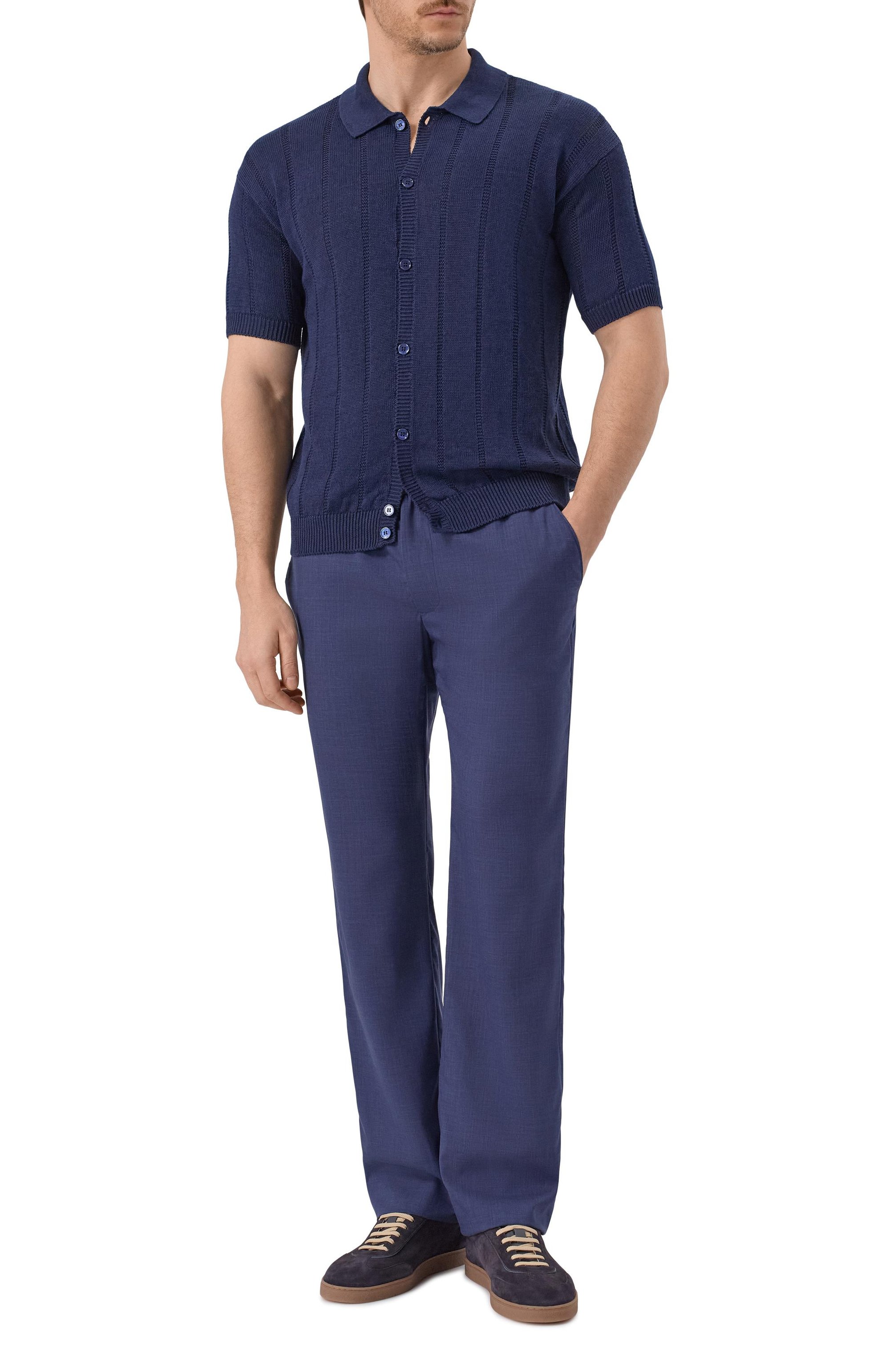 Рубашка изо льна и хлопка MVST, арт. MS60-1233-01MUBIG, фото 2