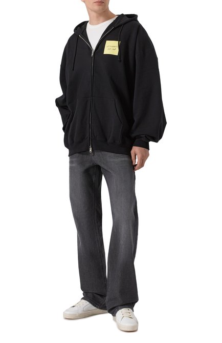 Мужской хлопковая толстовка VETEMENTS, арт. UE64HD140B/1302 M0LLET0N