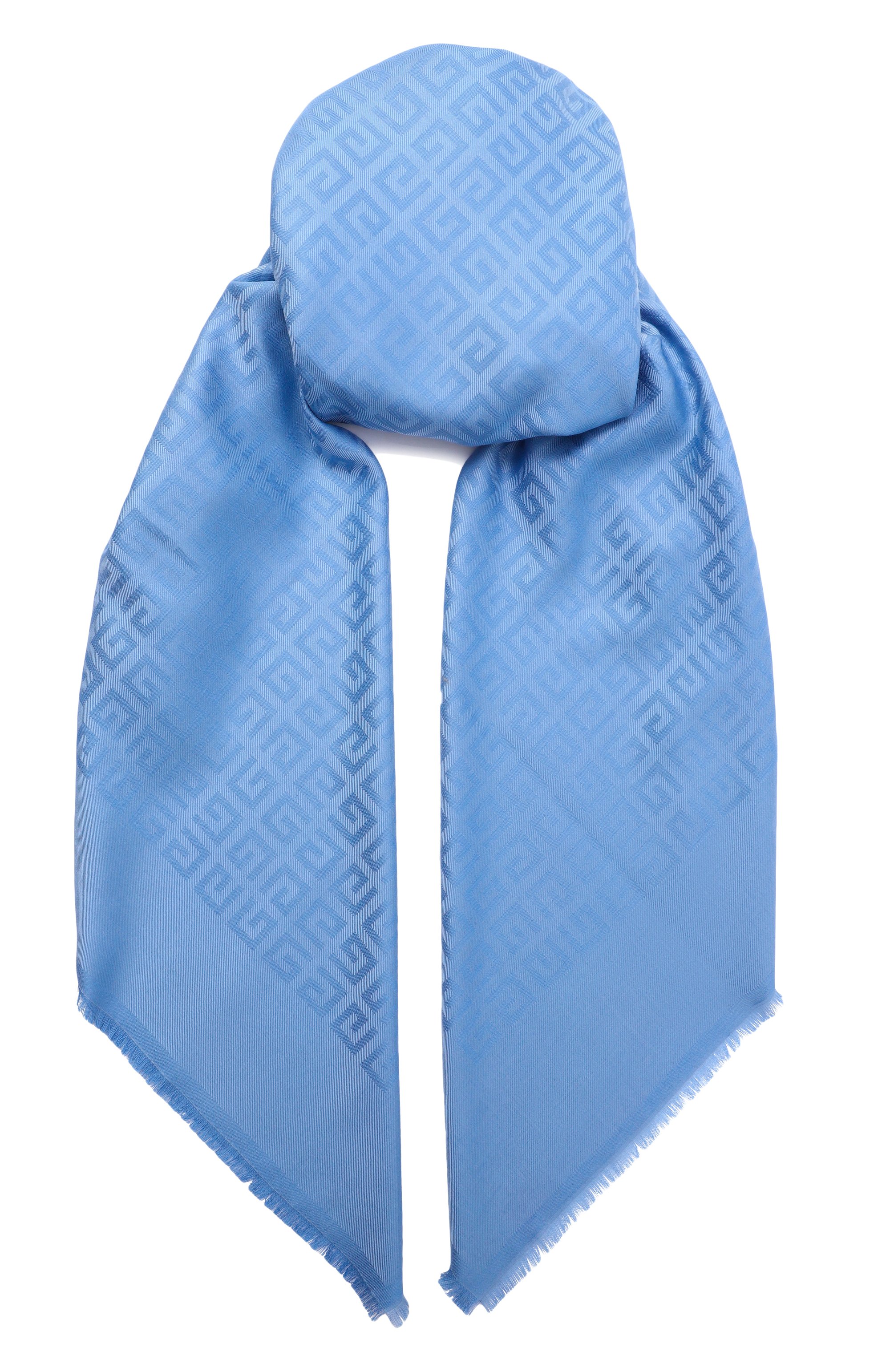 Шаль из шелка и шерсти GIVENCHY, арт. GW1414/J5560, фото 1