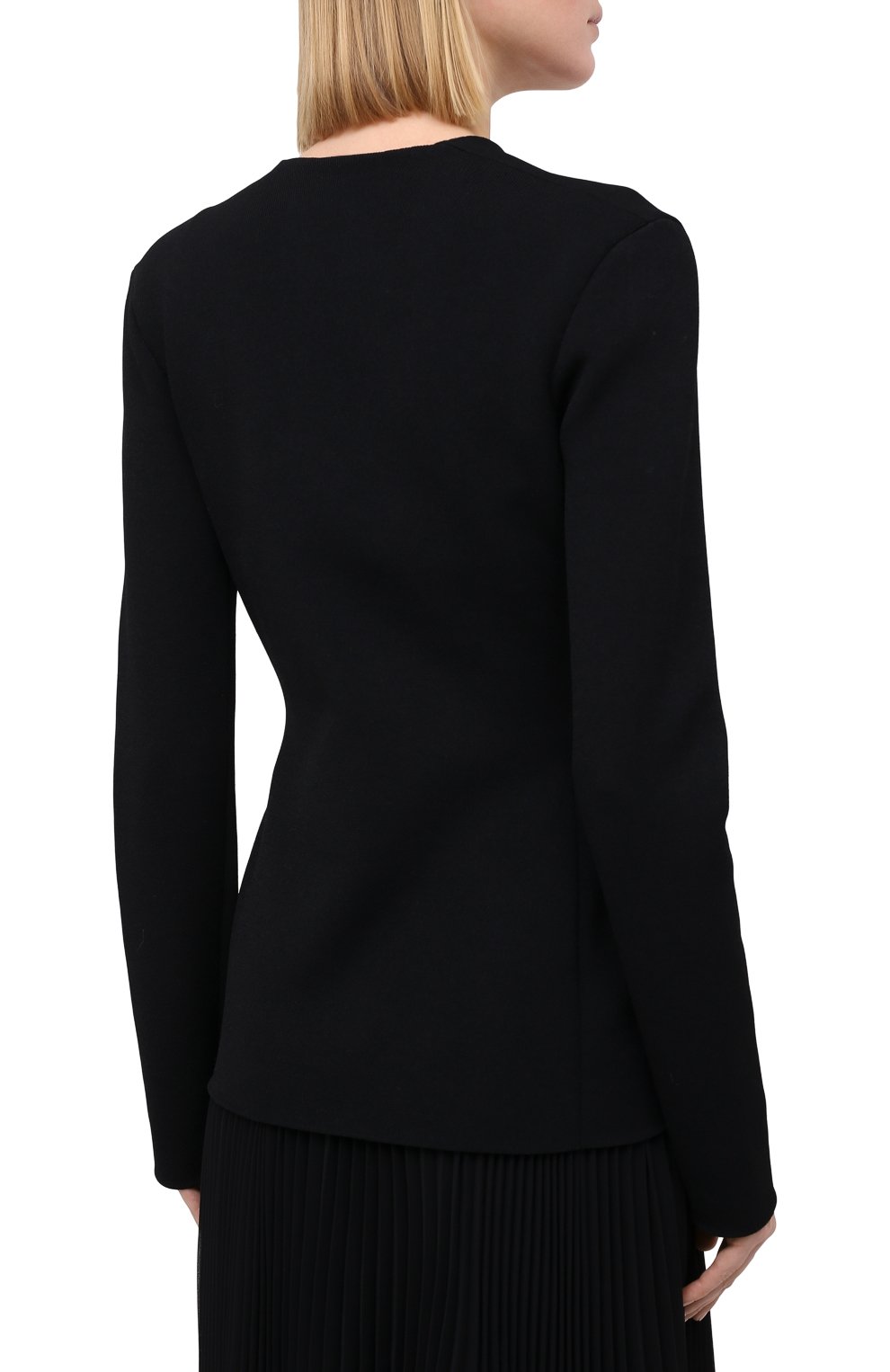 Кардиган из шерсти и вискозы JIL SANDER, арт. JSPR754083-WRY39038, фото 5