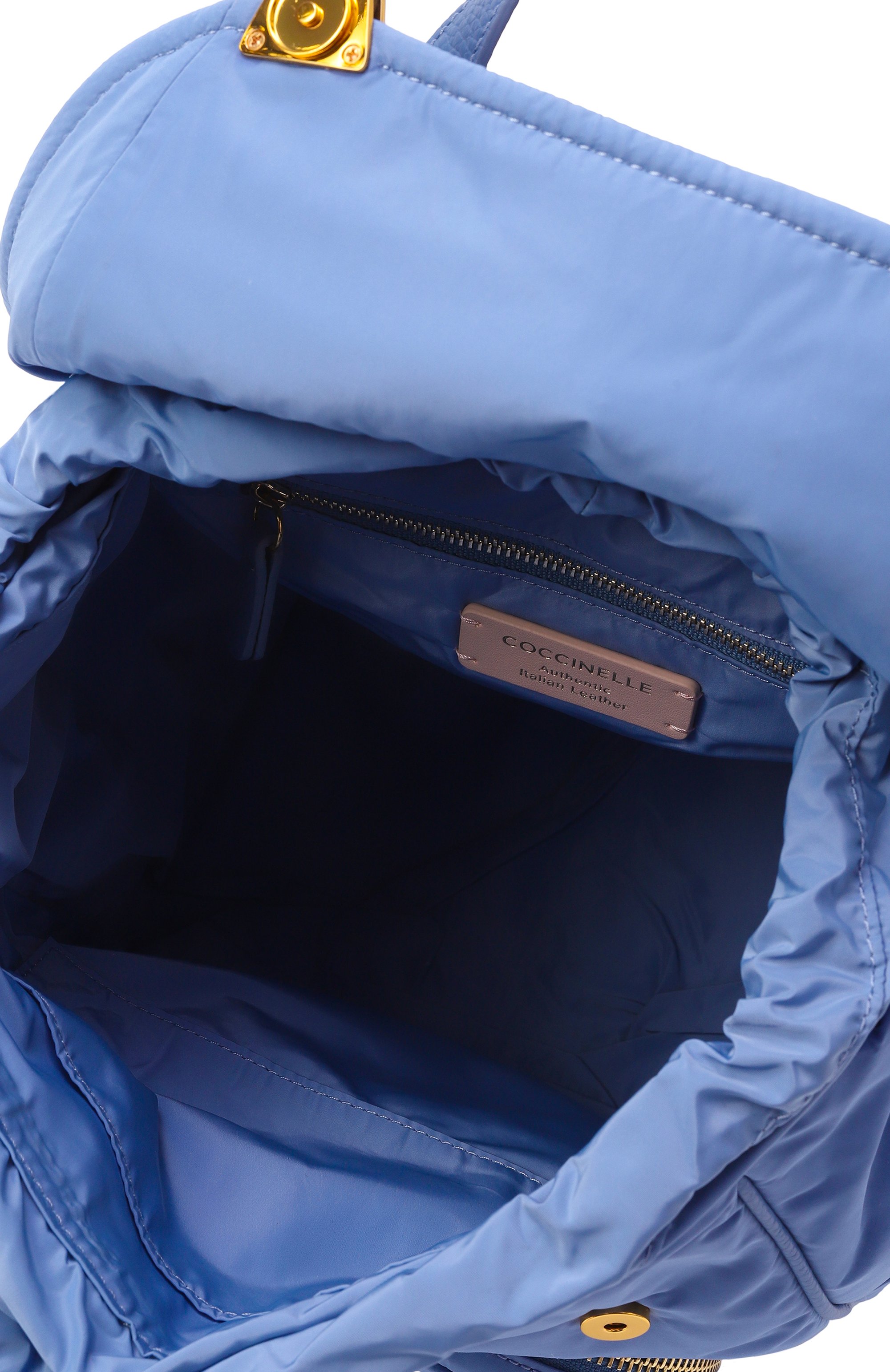 Рюкзак coccinelle campus medium COCCINELLE голубого цвета по цене 40700 руб., арт. E1RFH140301, фото 5 Рюкзак coccinelle campus medium COCCINELLE, арт. E1RFH140301, фото 5