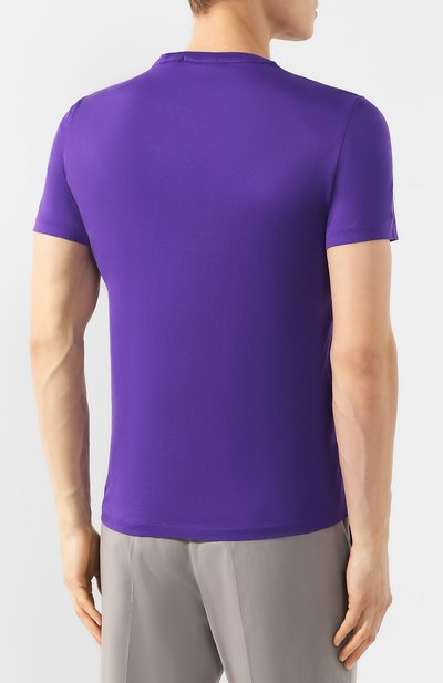 Хлопковая футболка RALPH LAUREN, арт. 790687036, фото 4