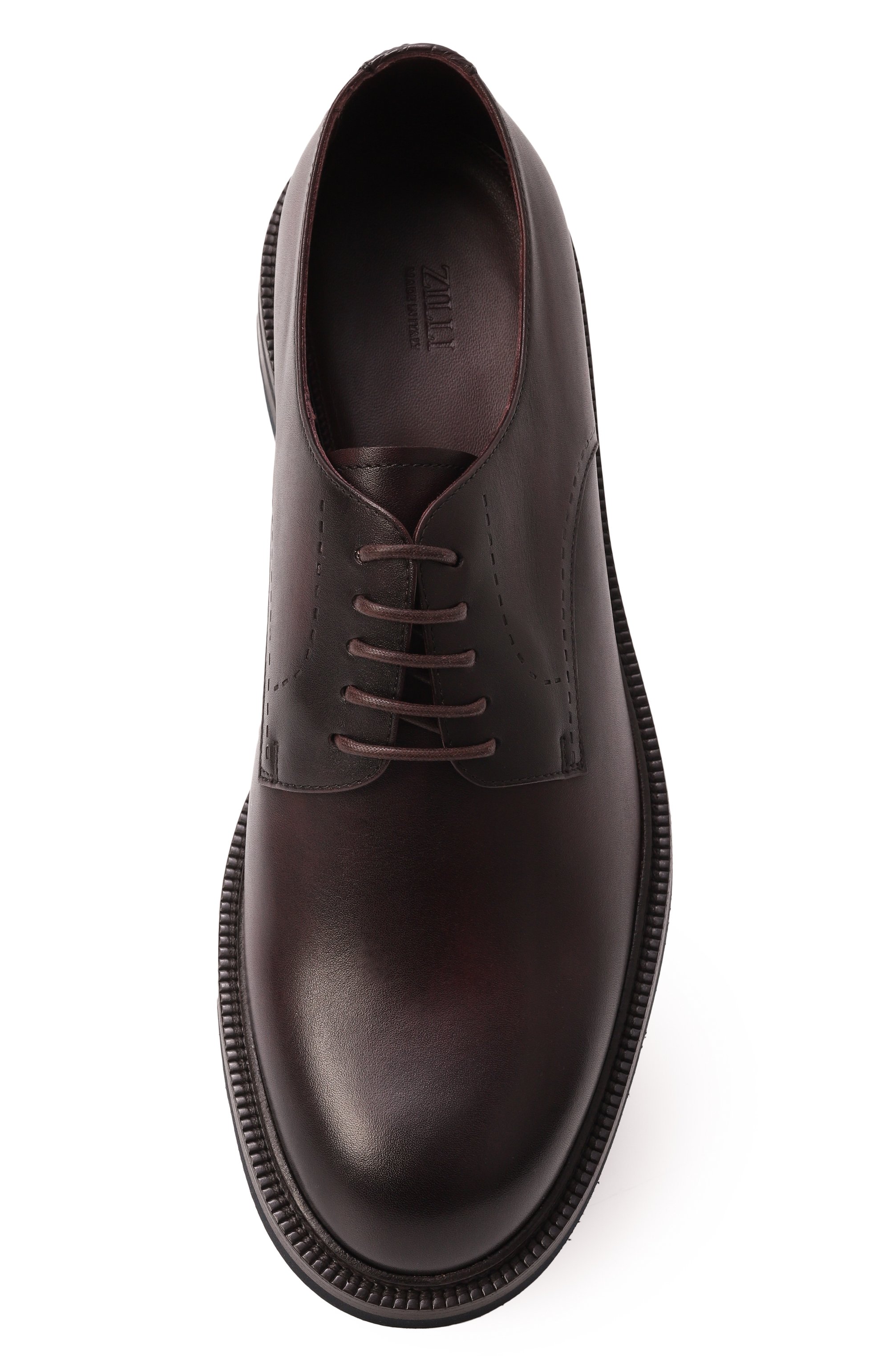 Кожаные д�ерби ZILLI, арт. H0118AM1062VSLH01, фото 6