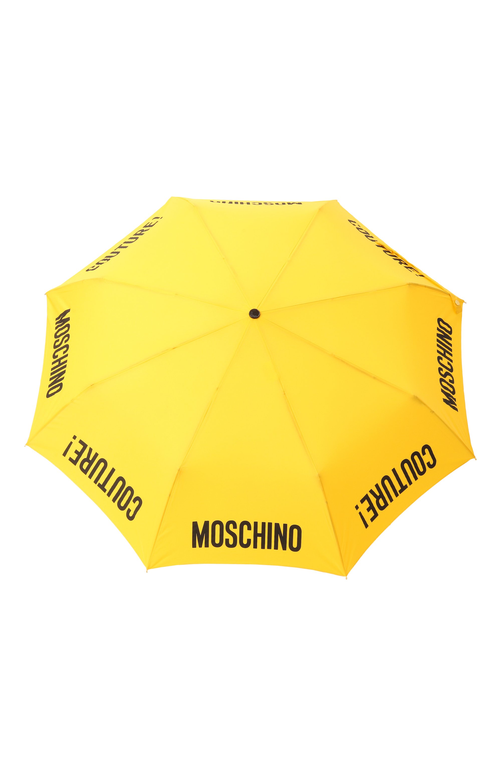 Складной зонт MOSCHINO желтого цвета по цене 9295 руб., арт. 8983 0PENCL0SE, фото 1 Складной зонт MOSCHINO, арт. 8983 0PENCL0SE, фото 1