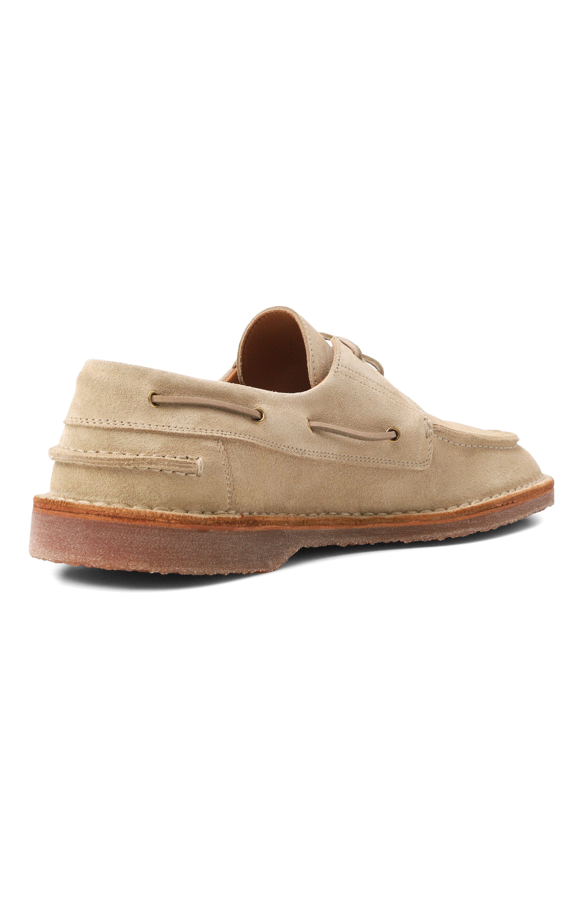 Замшевые топсайдеры argentario BUTTERO бежевого цвета по цене 63100 руб., арт. B9322G0RH-UG, фото 4 Замшевые топсайдеры argentario BUTTERO, арт. B9322G0RH-UG, фото 4