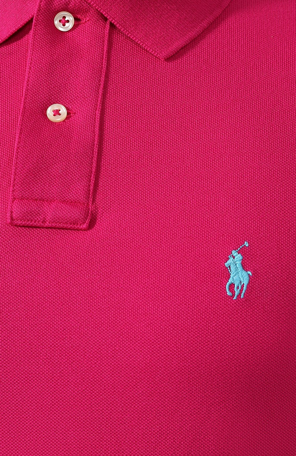 Хлопковое поло POLO RALPH LAUREN, арт. 710795080, фото 5
