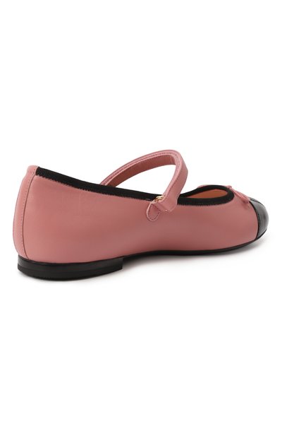 Кожаные балетки DOLCE & GABBANA, арт. D11273/A7924/37-39, фото 3