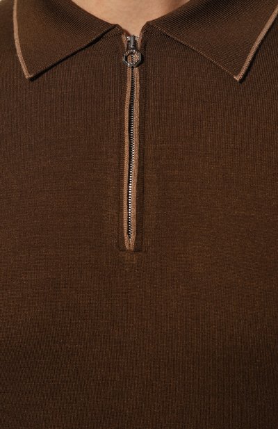 Поло из шерсти и шелка STEFANO RICCI, арт. K606307P30/F22460, фото 5