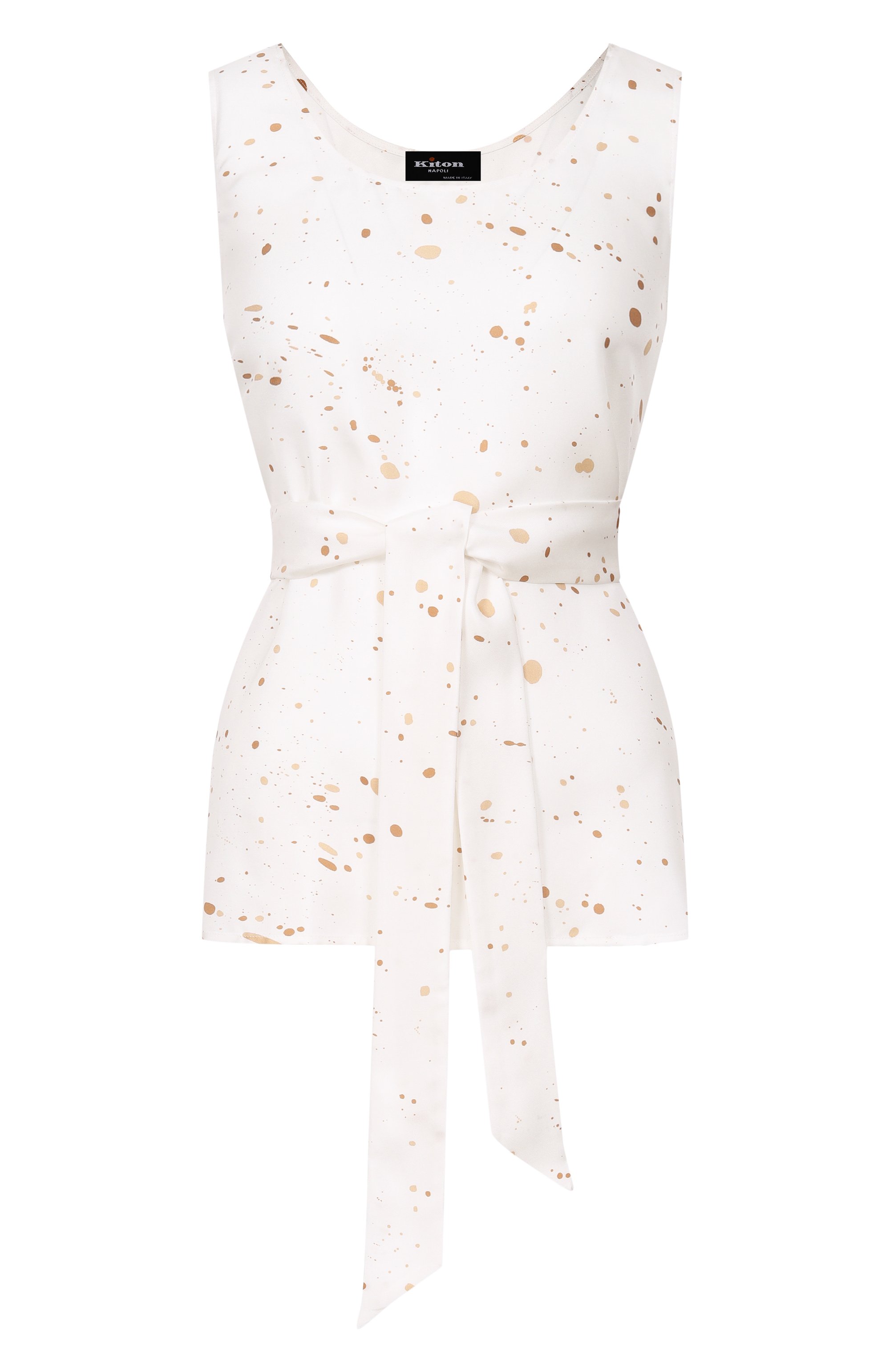 Шелковый топ KITON, арт. D51443K0999G, фото 1