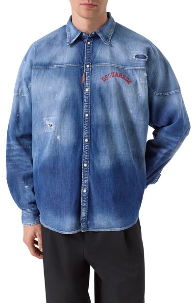 Джинсовая рубашка DSQUARED2, арт. S71DM0773/S30341, фото 3