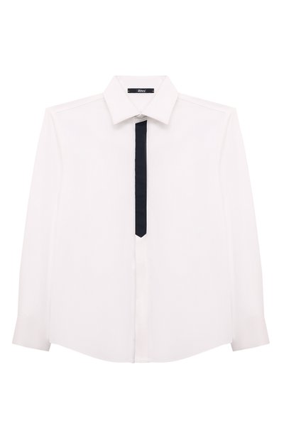 Хлопковая рубашка VARCI белого цвета по цене 15200 руб., арт. VR2467U, фото 1 Хлопковая рубашка VARCI, арт. VR2467U, фото 1