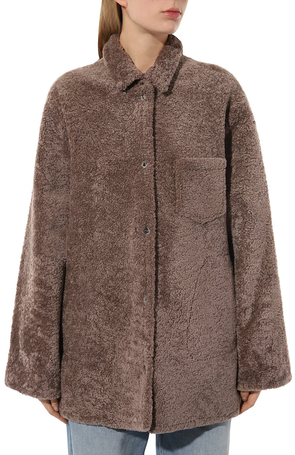 Дубленка из овчины MANZONI24, арт. 23M310-S18N, фото 3