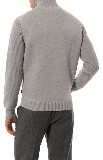 Кардиган из хлопка и шерсти BOSS, арт. 50526839, фото 4