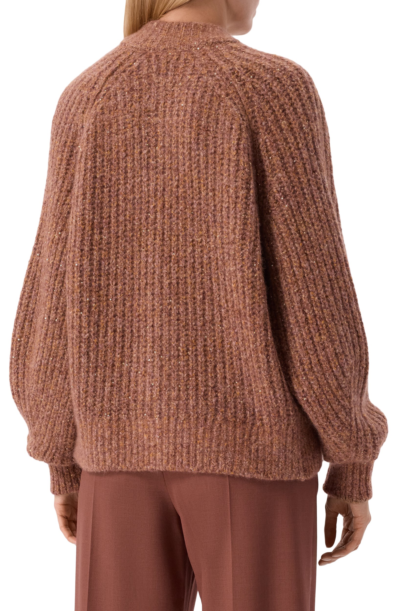 Кардиган из кашемира и шелка BRUNELLO CUCINELLI, арт. MTR385406, фото 4