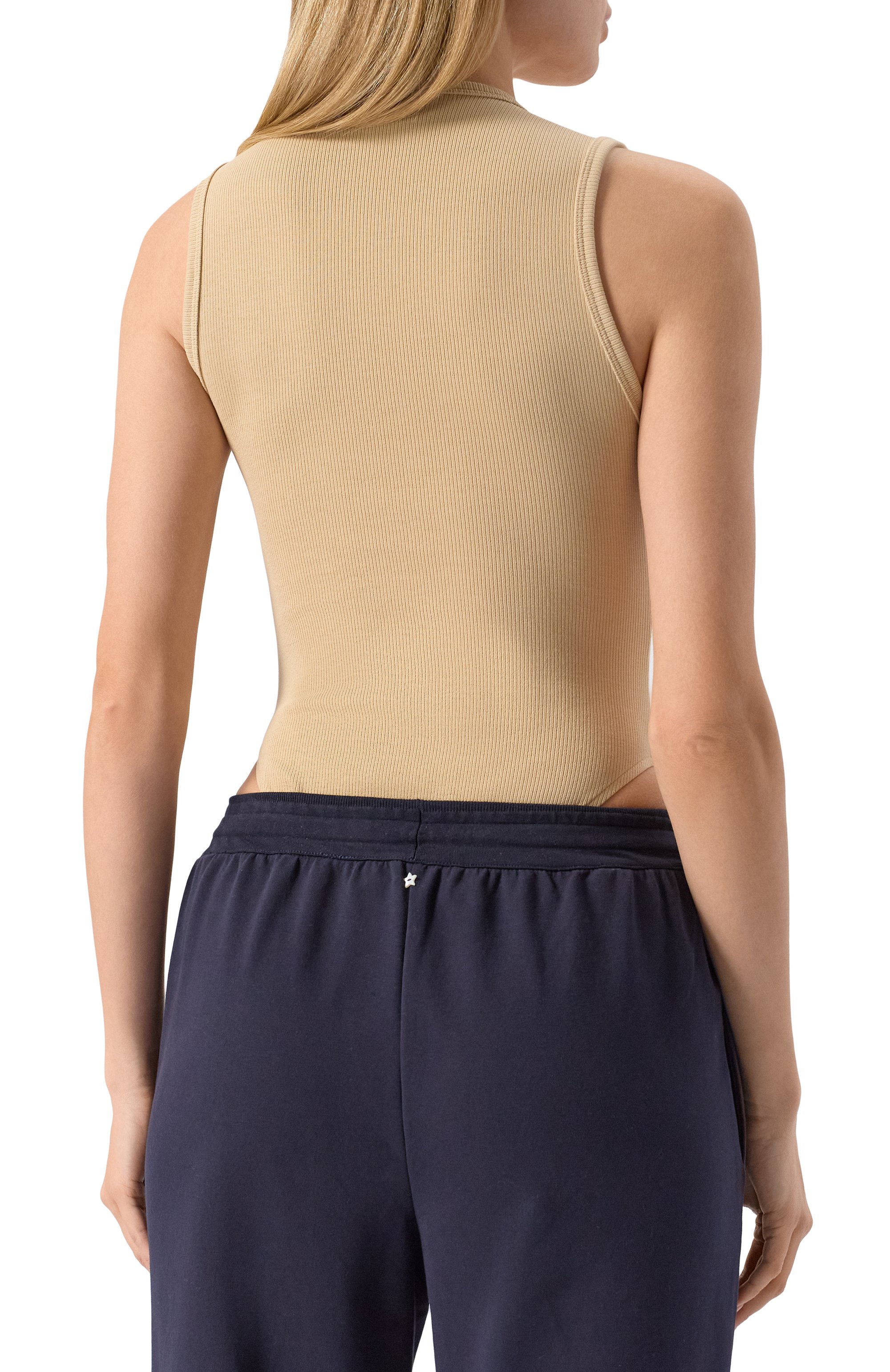 Хлопковое боди COMME DES FUCKDOWN, арт. CFABW01244, фото 4