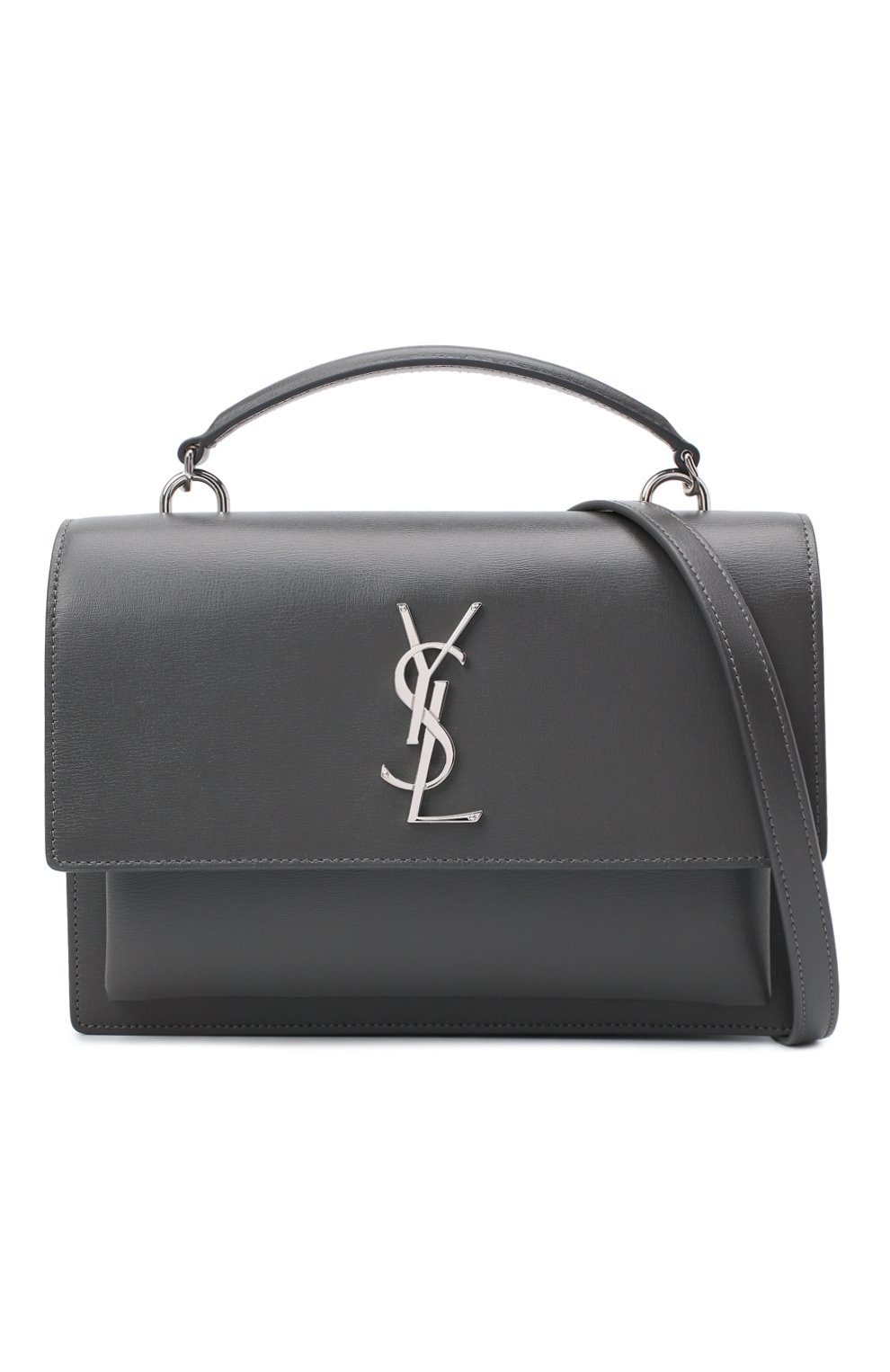 Сумка SAINT LAURENT темно-серого цвета по цене 271000 руб., арт. 634723/D420N, фото 6 Сумка SAINT LAURENT, арт. 634723/D420N, фото 6