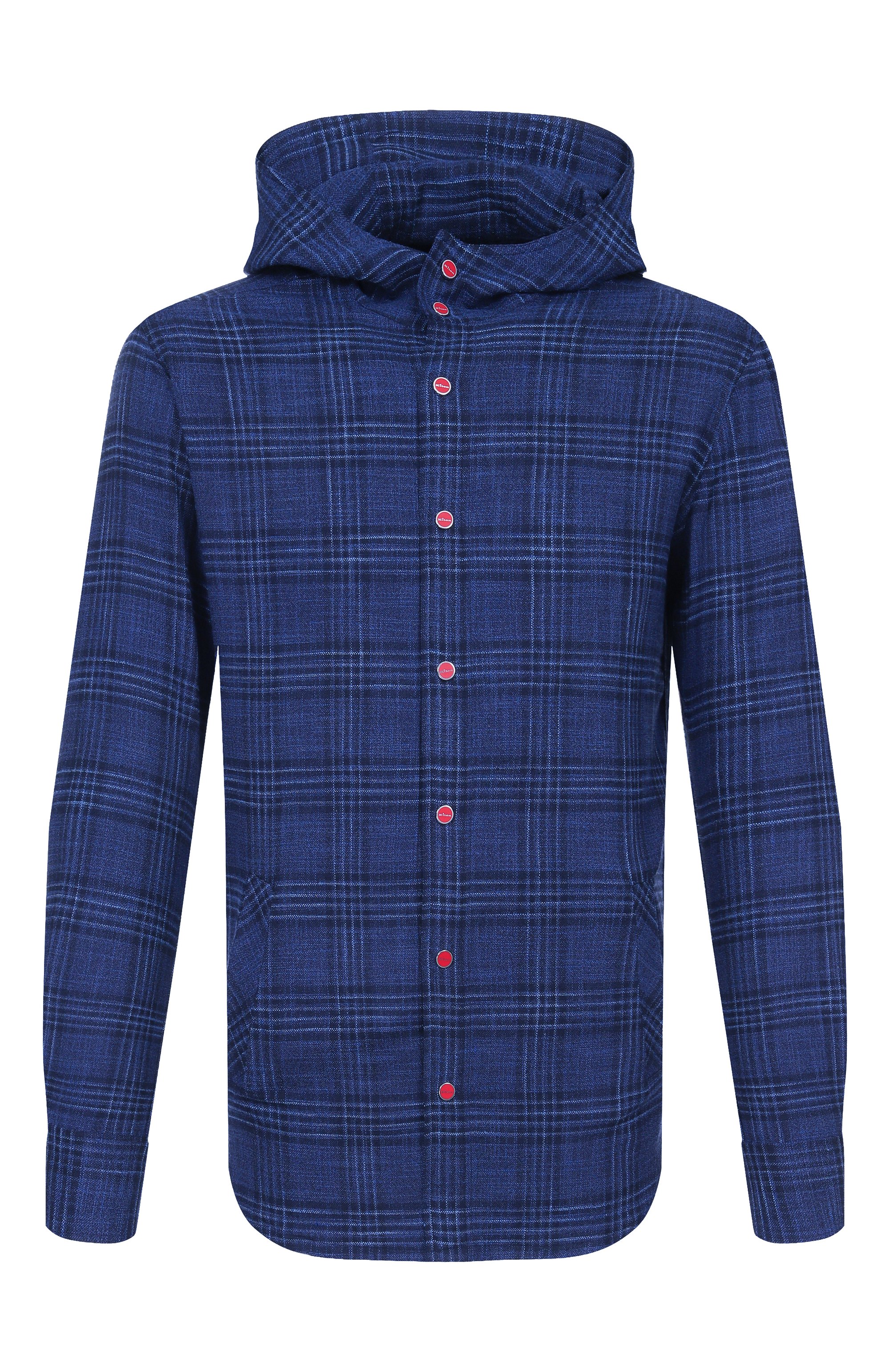 Рубашка из шерсти и шелка KITON, арт. UMCMARK0617E19, фото 1