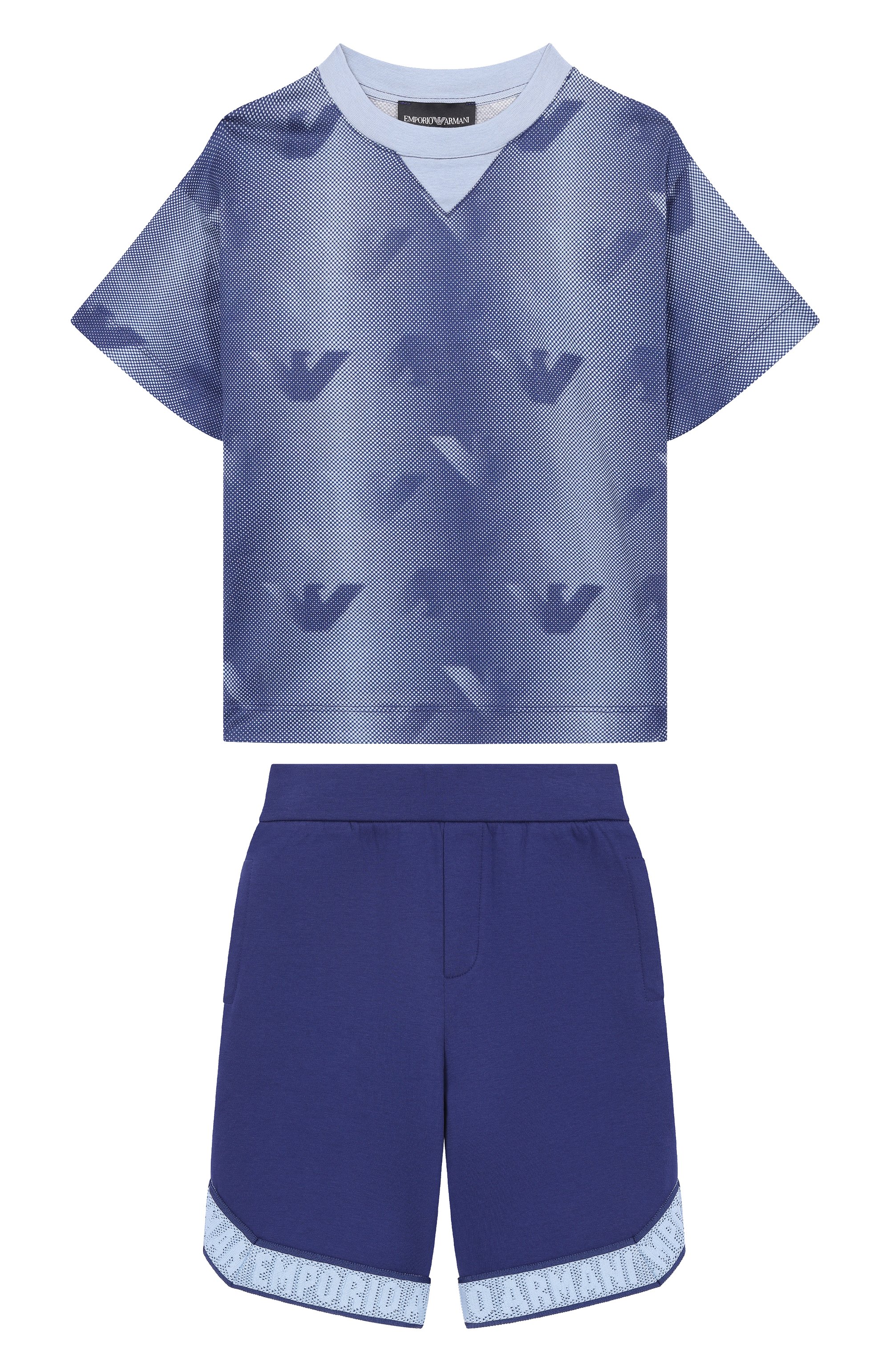 Комплект из футболки и шорт EMPORIO ARMANI, арт. EB000959/AF24286, фото 1