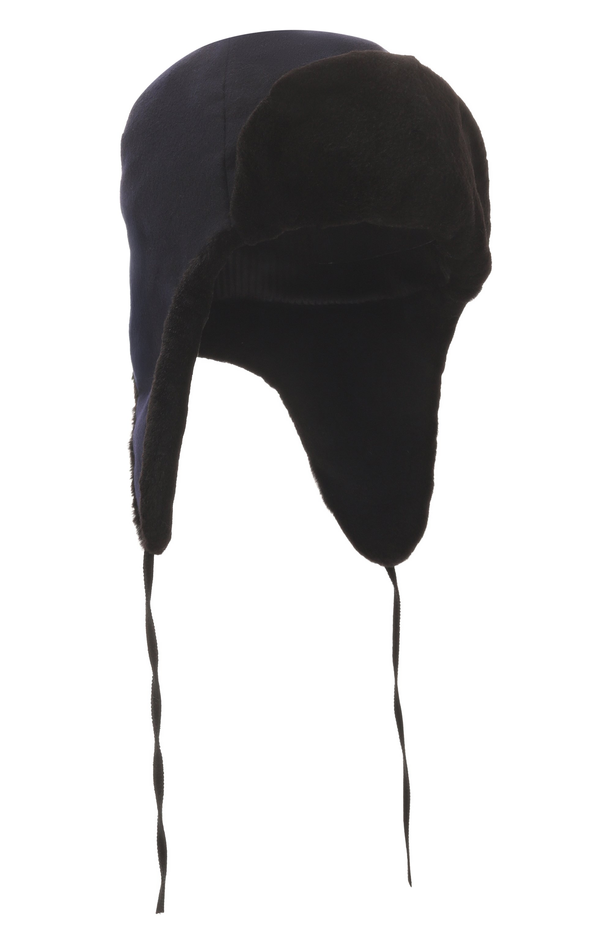 Кашемировая шапка-ушанка бруклин с мехом норки FURLAND черного цвета по цене 90200 руб., арт. 0130910050047600043, фото 1 Кашемировая шапка-ушанка бруклин с мехом норки FURLAND, арт. 0130910050047600043, фото 1