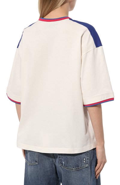 Хлопковая футболка GUCCI, арт. 753307/XJFT1, фото 4