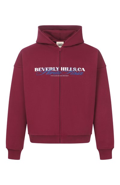 Женский хлопковая толстовка PLANTA ROSA, арт. PR/HZ/BEVERLY-CLASSIC/470VELVET