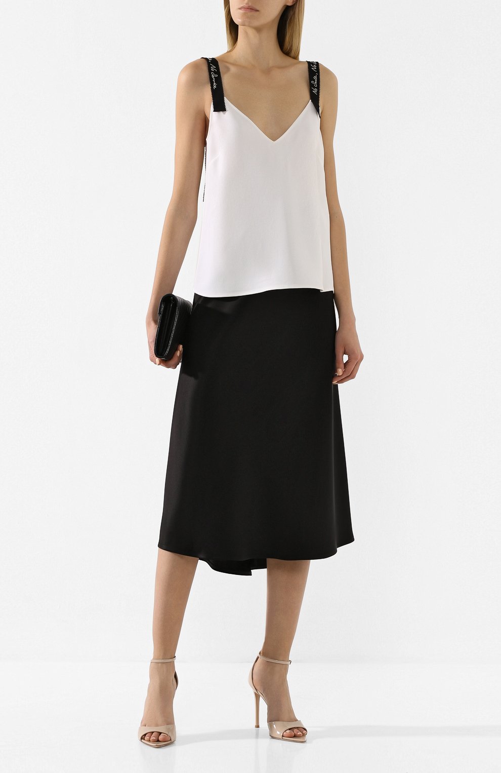 Топ STELLA MCCARTNEY белого цвета по цене 64250 руб., арт. 607583/SCA06, фото 2 Топ STELLA MCCARTNEY, арт. 607583/SCA06, фото 2