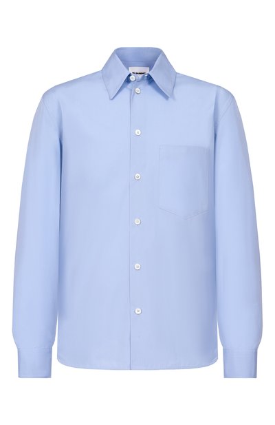 Мужская хлопковая рубашка JIL SANDER, арт. J22DL0352/J45001