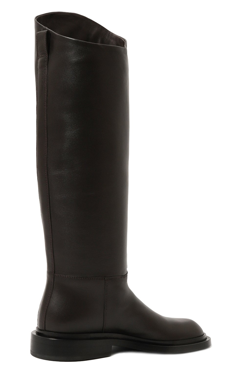 Кожаные сапоги andrea MATTIA CAPEZZANI темно-коричневого цвета по цене 76900 руб., арт. W302/NAPPA, фото 5 Кожаные сапоги andrea MATTIA CAPEZZANI, арт. W302/NAPPA, фото 5