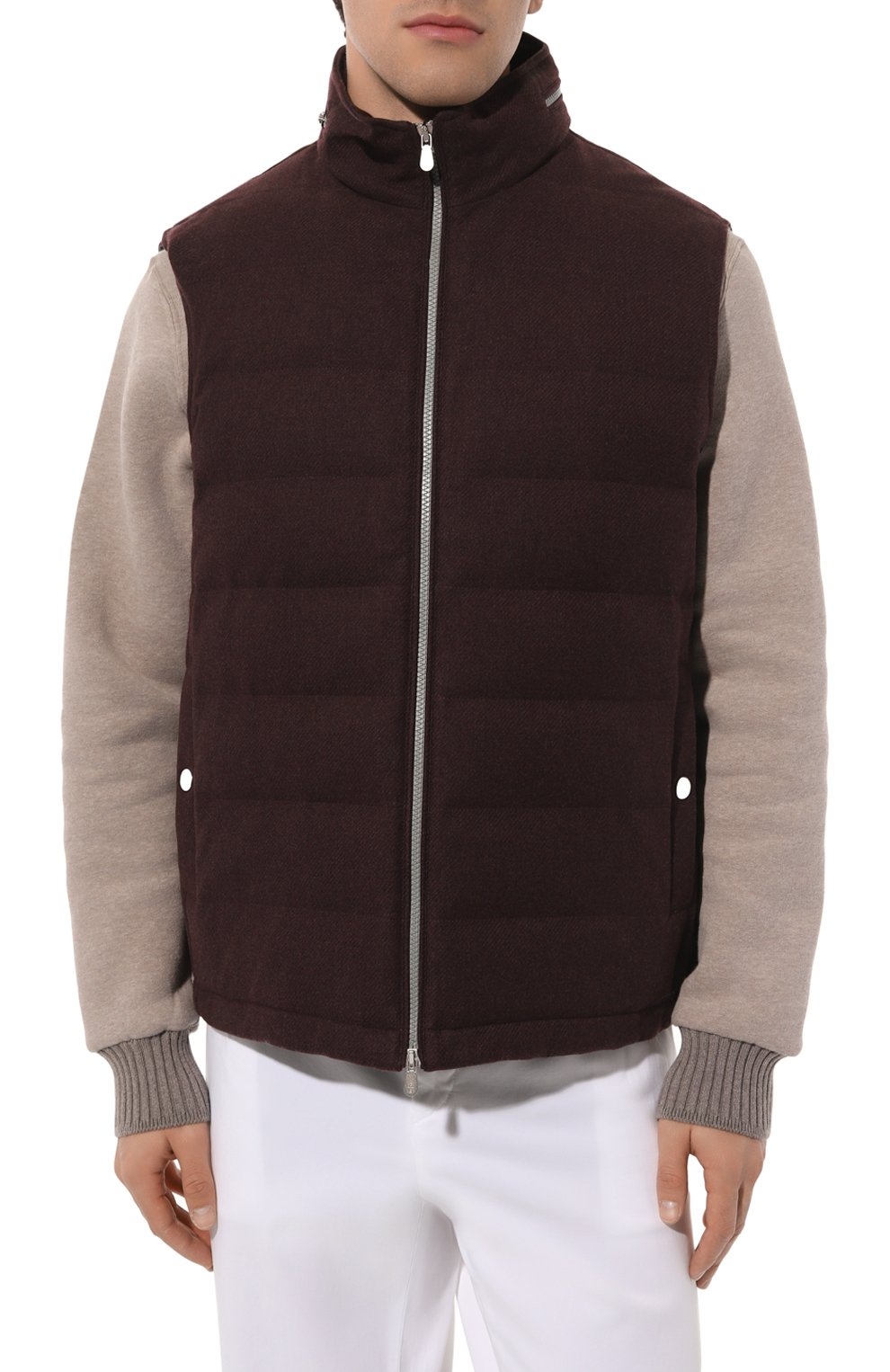 Пуховый жилет BRUNELLO CUCINELLI, арт. MM4851714, фото 3