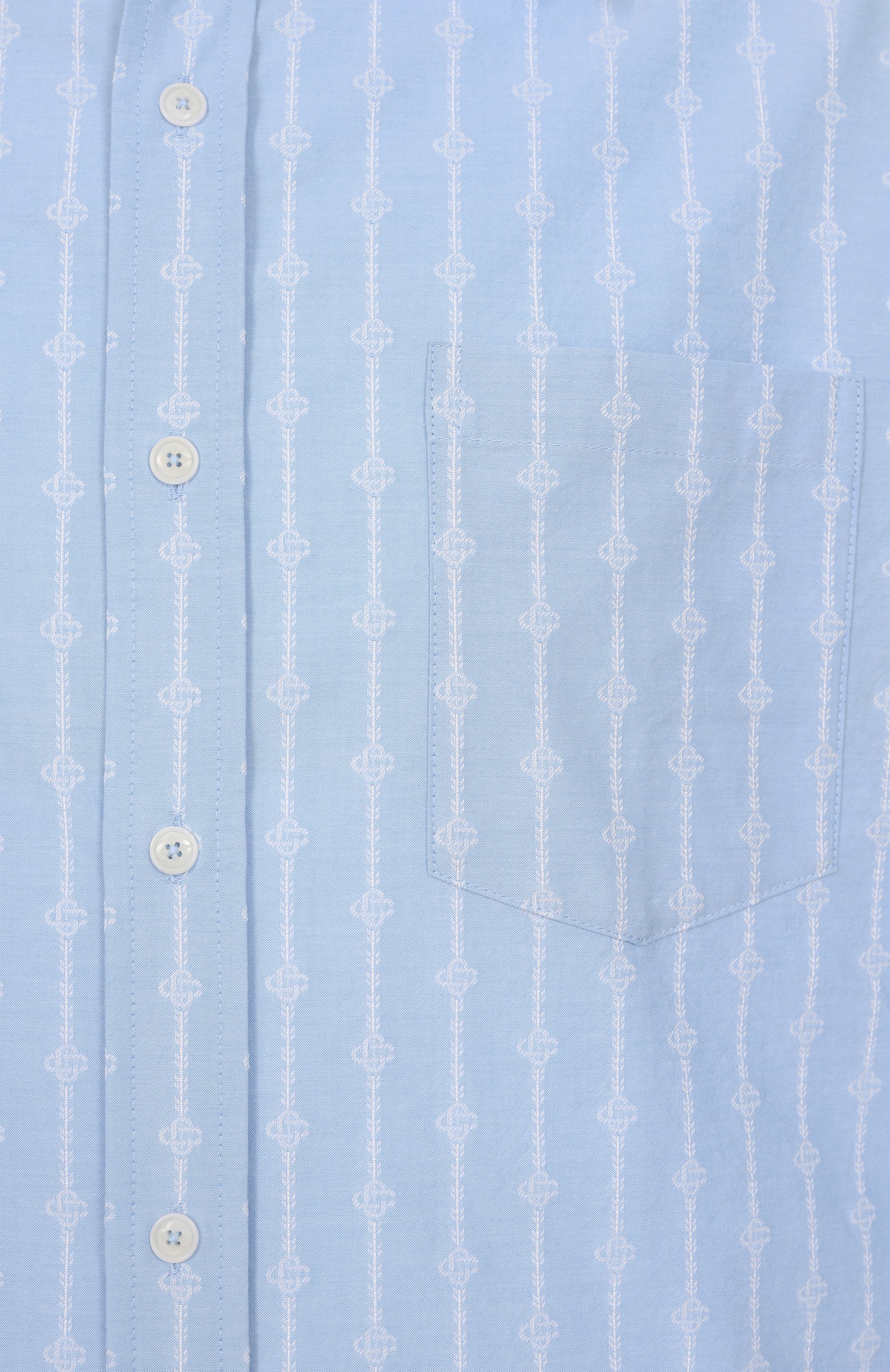 Рубашка из хлопка и вискозы CASABLANCA, арт. MS25-SH-175-01, фото 6