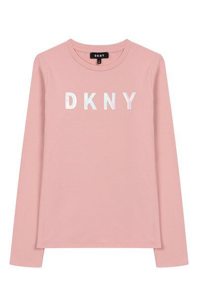 Хлопковый лонгслив DKNY, арт. D35Q20/461 FW19/20, фото 1