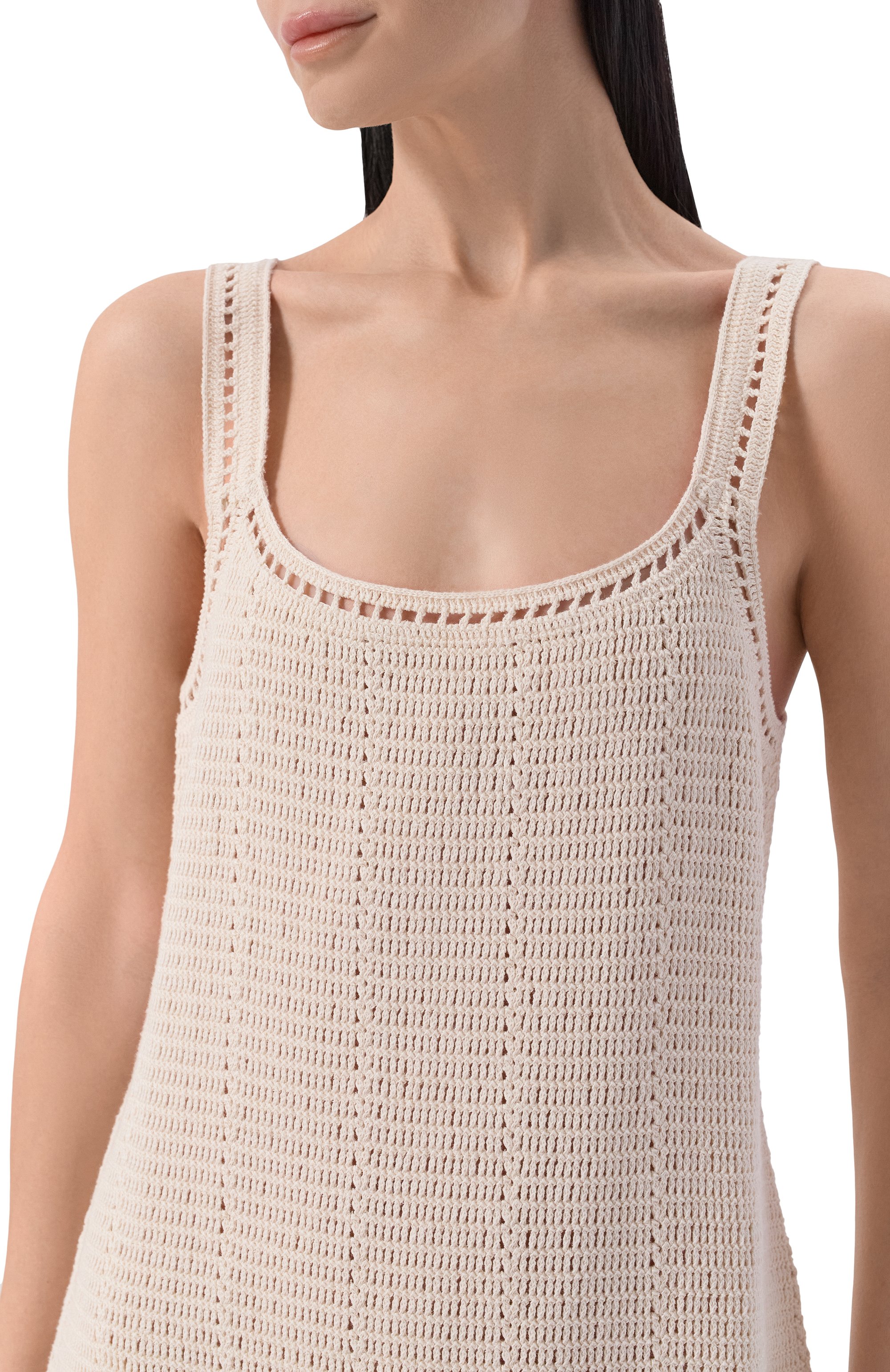 Хлопковое платье 12 STOREEZ, арт. 136900, фото 4