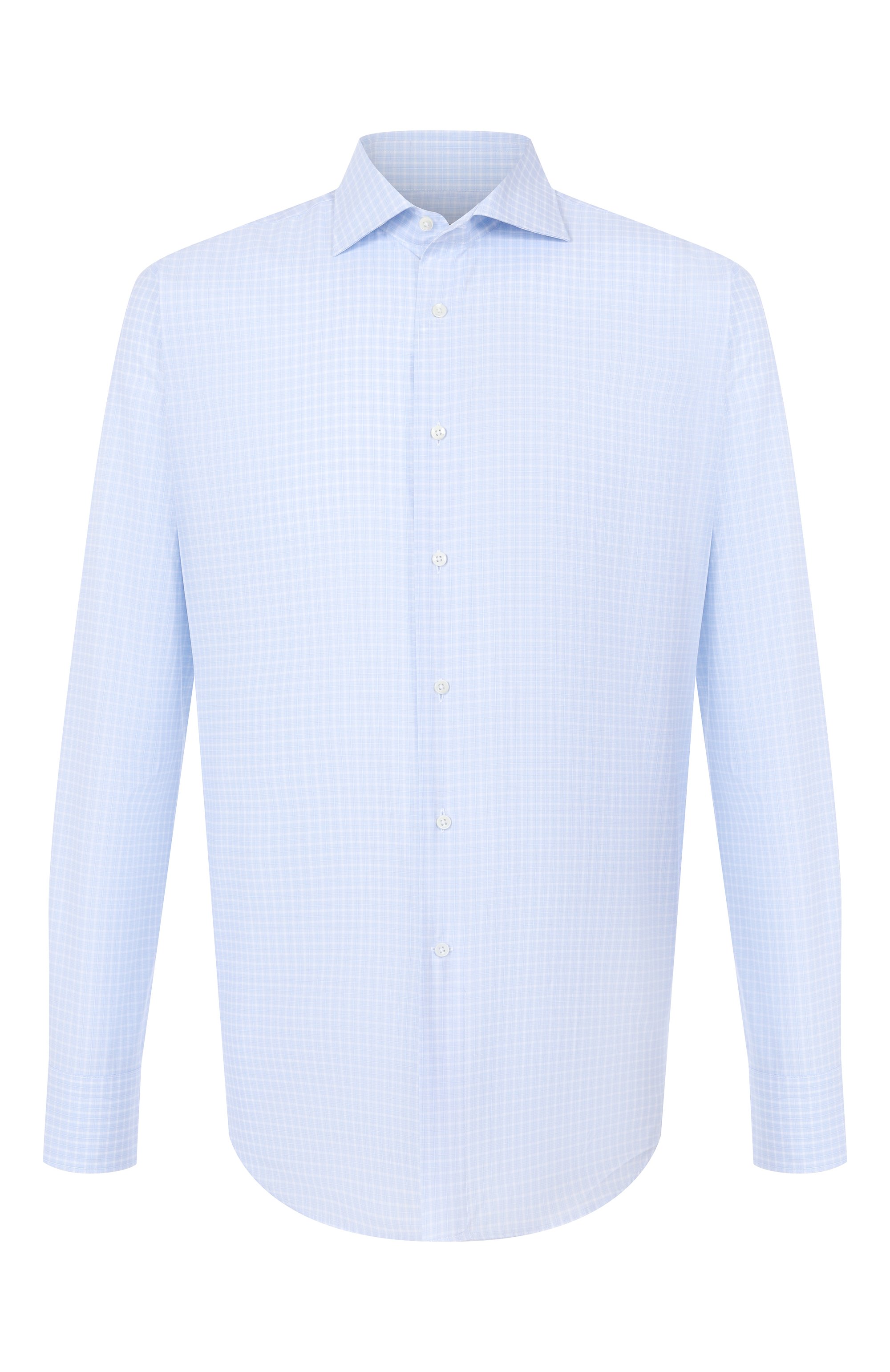 Хлопковая рубашка CANALI, арт. NCL7098/GR03304, фото 1